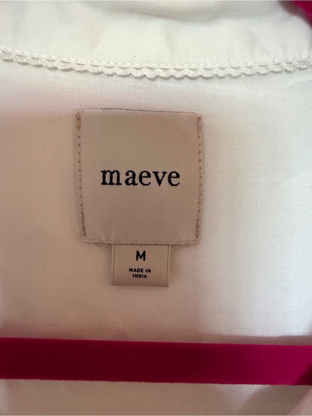 Maeve White Sleeveless Button-Front Maxi Dress with Blue and Coral Print - Picture 3 of 9